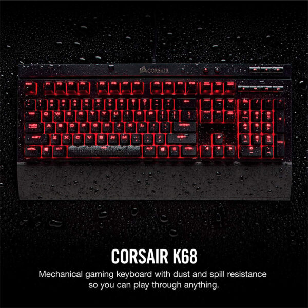 Corsair K68 Red