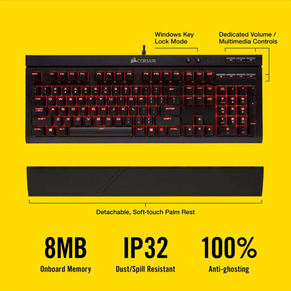 Corsair K68 Red