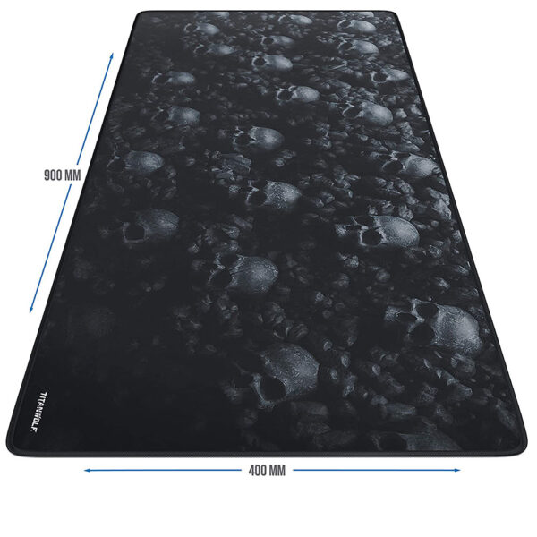 CSL Titanwolf Gaming Mousepad Skull XXL