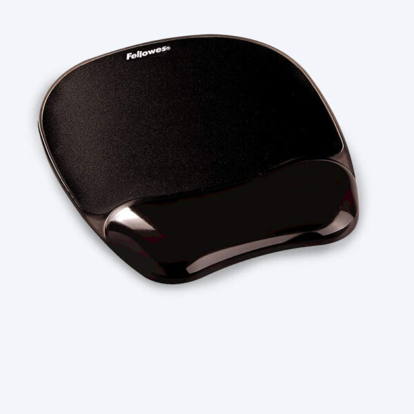 Fellowes Mouse pad με gel Μαύρο