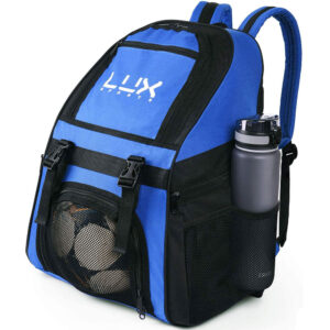 LUX Football Backpack Blue