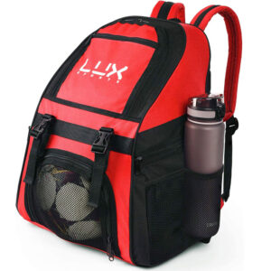 LUX Football Backpack Red
