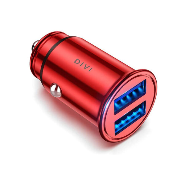 Divi - Car Charger Red