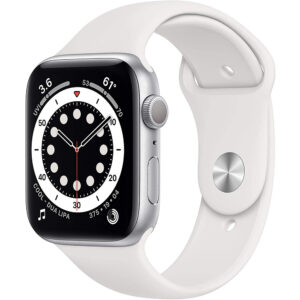 Apple Watch Series 6 Silver Sport Band_1
