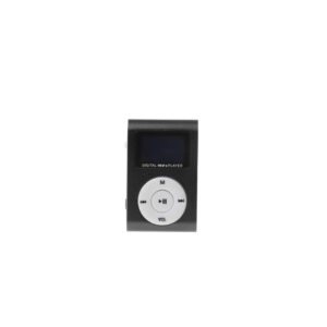 Mini USB Metal Clip MP3 Player - Μαύρο Χρώμα_1