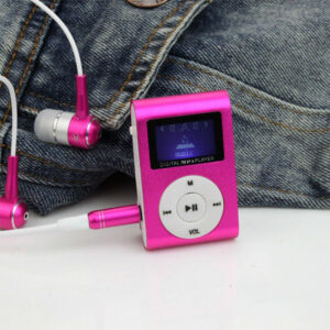 Mini USB Metal Clip MP3 Player - Μαύρο Χρώμα_7