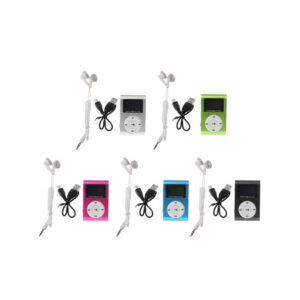 Mini USB Metal Clip MP3 Player - Μαύρο Χρώμα_3