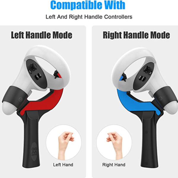 AMVR Table Tennis Paddle Handle for Oculus Quest 2 Touch Controller Play5