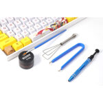 Keyboard Lube Kits 5PCS Stem Holder Keycap Puller Lube Brush_3